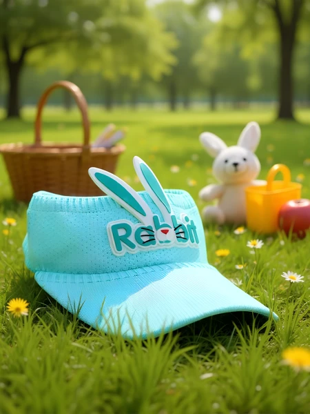 Royalfashion Dziecięcy daszek Przeciwsłoneczny Rabbit Ears