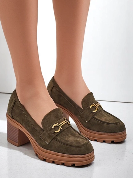 Royalfashion Mokasyny damskie na obcasie Tollinge