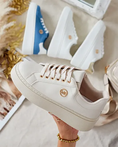 Royalfashion Damskie buty sportowe na platformie Kivensa