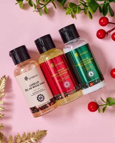 Luxelux Świąteczny zestaw podróżny