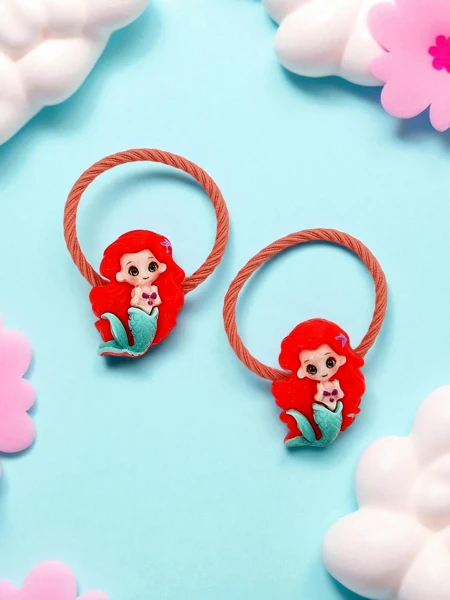 Gumki do włosów z motywem księżniczki