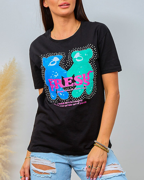 Royalfashion Damski t-shirt z nadrukiem