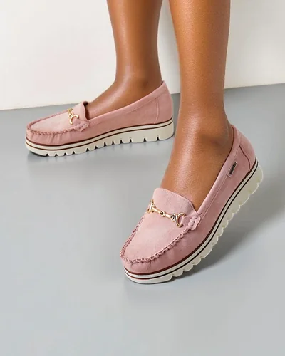 Royalfashion Eleganckie mokasyny damskie Borne