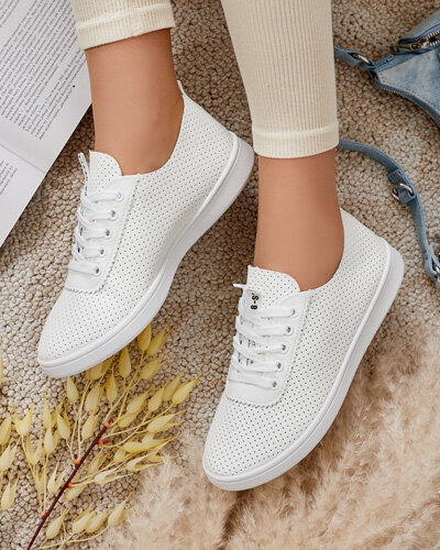 Royalfashion Damskie ażurowe tenisówki Umurra