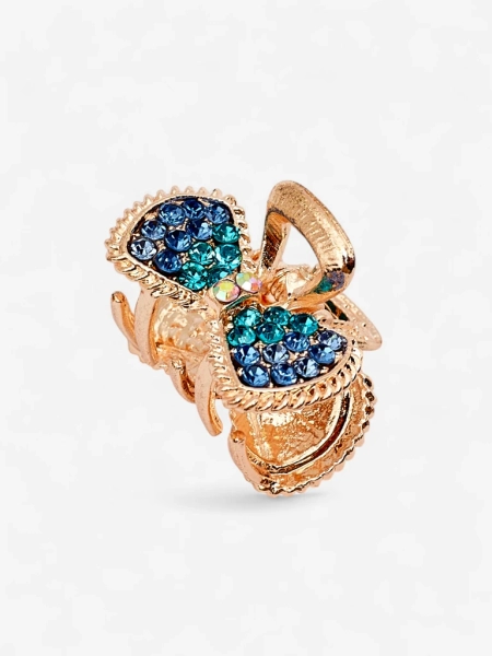 Royalfashion Spinka do włosów z cyrkoniami Sparkle Twirl