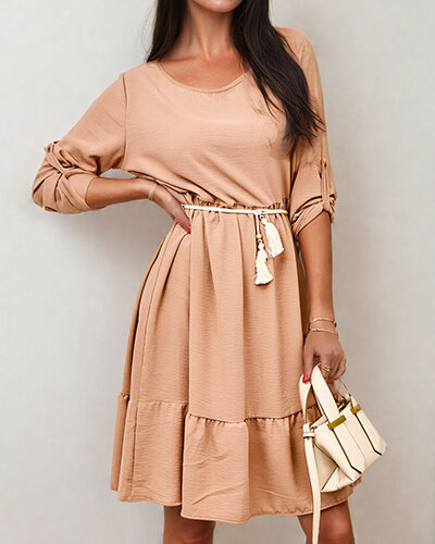 Royalfashion Damska sukienka do kolana