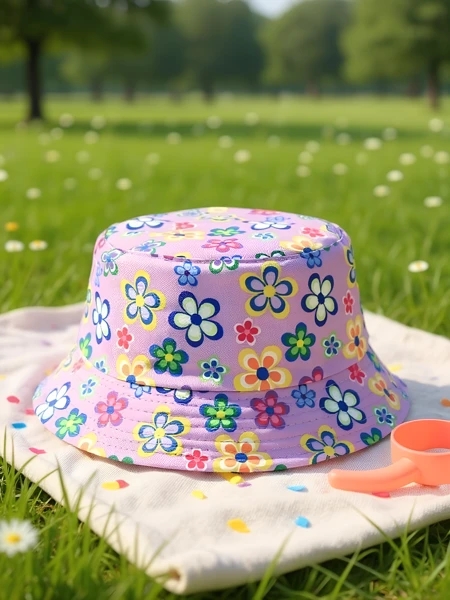 Royalfashion Dziecięcy Kapelusz typu Bucket Color Splash Bucket