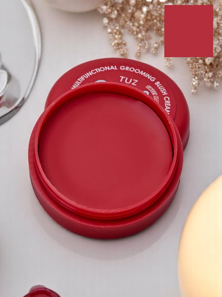 Kremowy róż do policzków w słoiczku Pinky Coral