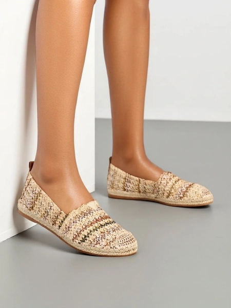 Royalfashion Damskie espadryle plecione Asadaca
