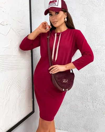 Royalfashion Жіноча бавовняна міні-сукня