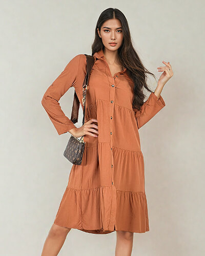 Royalfashion Damska sukienka midi