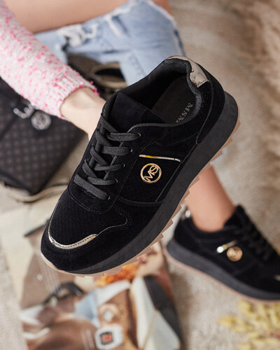 Royalfashion Damskie ażurowe buty sportowe Reterris