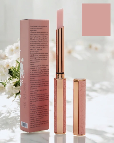 Luxelux Kwiatowa pomadka zmieniająca kolor Think Pink 01 2g