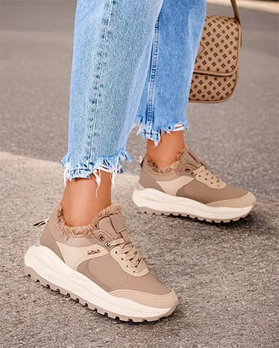 Royalfashion Sneakersy damskie z ociepleniem Zoru