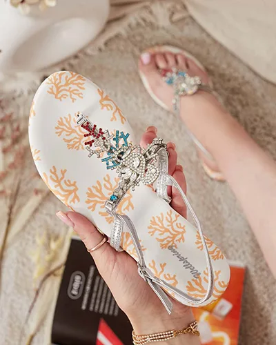 Royalfashion Damskie sandałki typu japonki Lollisa