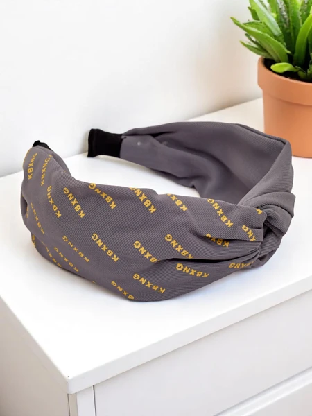 Royalfashion Opaska do włosów z pleceniem we wzorki Laras