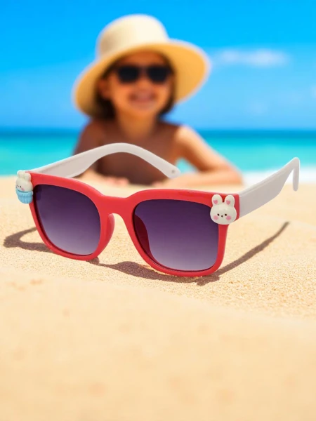 Royalfashion Okulary przeciwsłoneczne dziecięce z ozdobami Sunny Sparkle