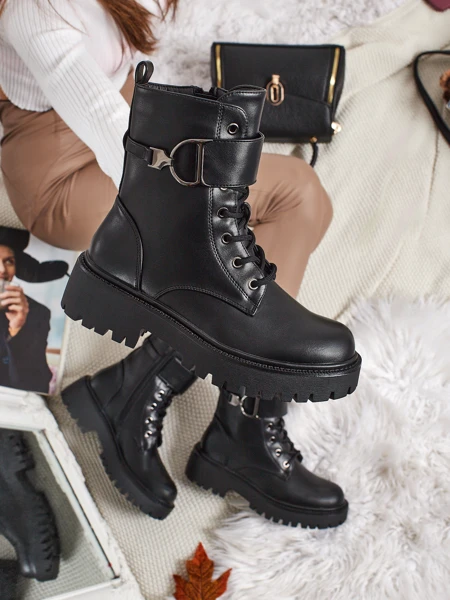 Damskie botki typu workery Sorevine