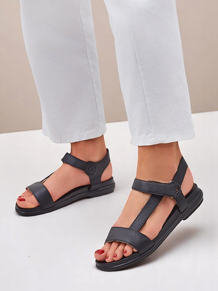 Royalfashion Damskie sandały na płaskiej podeszwie Lillia