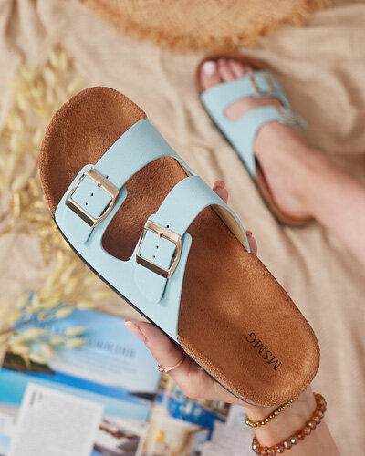 Royalfashion Damskie klapki na płaskiej podeszwie Ottoma