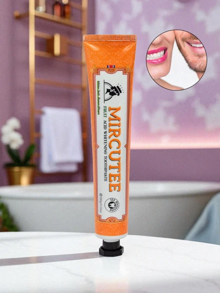 Відбілююча зубна паста з фруктовим смаком