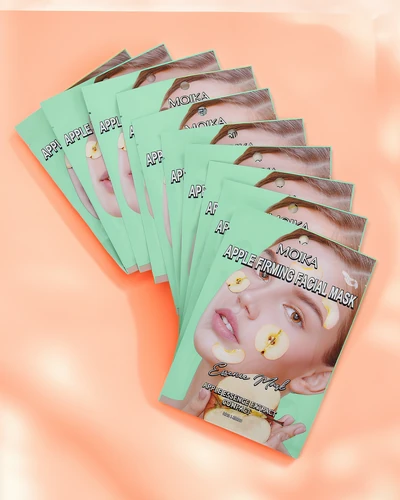 MOIKA Яблучна маска в листках для пружності шкіри