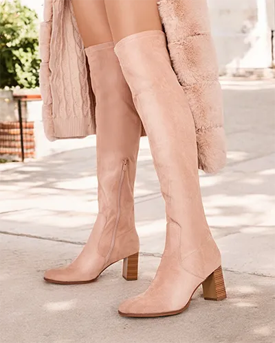 Royalfashion Damskie kozaki za kolano Vecce