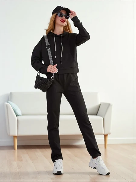 Royalfashion Bawełniany damski komplet dresowy