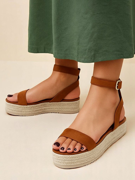 Royalfashion Damskie sandały na platformie Finna