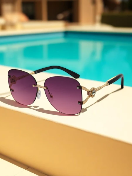 Royalfashion Okulary przeciwsłoneczne w stylu "mucha" Bee Chic