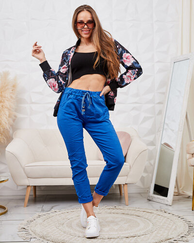 Жіночі штани з тканини Royalfashion