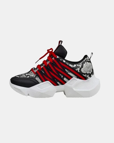 Royalfashion Sportowe sneakersy damskie na grubszej podeszwie Ivvert