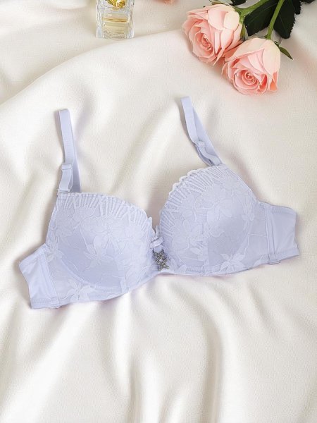 Royalfashion Damski biustonosz push- up z koronką Sensuelle Lift