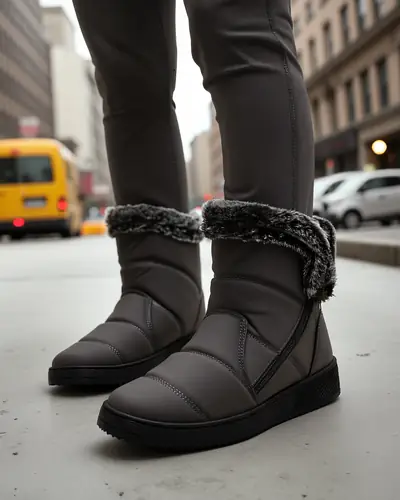 Royalfashion Buty a'la śniegowce damskie Baccinis