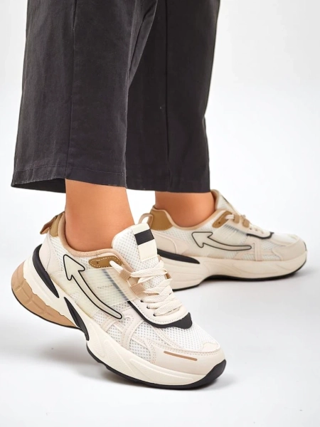 Royalfashion Sportowe sneakersy damskie na grubszej podeszwie Beysa