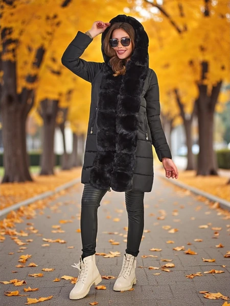 Royalfashion Жіноча куртка з відстібними рукавами