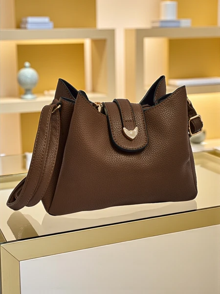 Mała damska torebka z eko skóry Narias