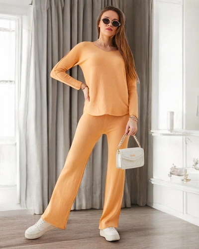 Royalfashion Damski komplet swetrowy