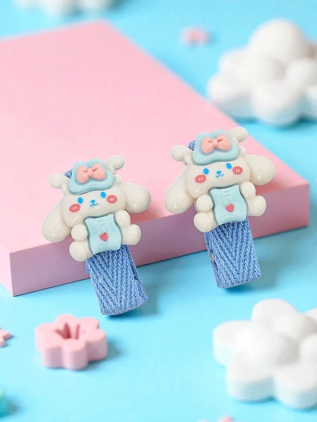 Urocze spinki do włosów dziecięce ze zwierzątkiem