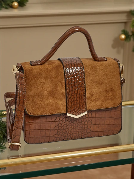 Mała damska torebka z eko skóry Tesic