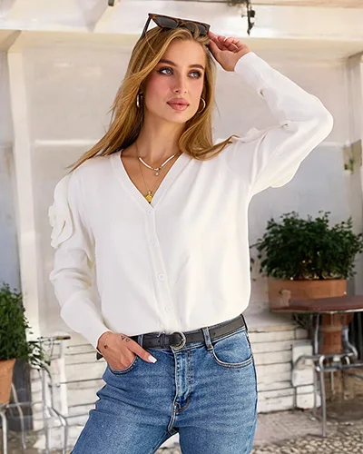 Royalfashion Rozpinany damski sweter