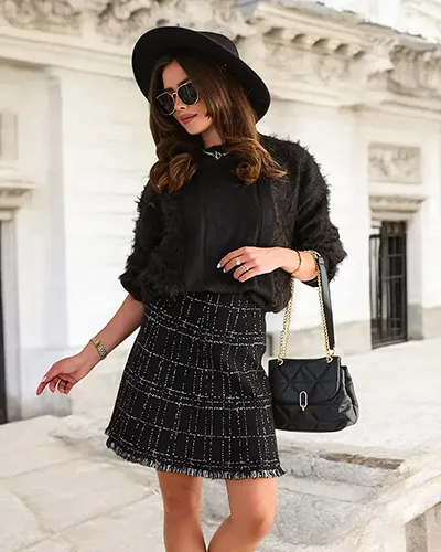 Royalfashion Жіноча коротка спідниця з принтом