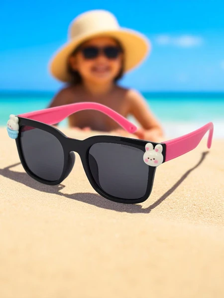 Royalfashion Okulary przeciwsłoneczne dziecięce z ozdobami Sunny Sparkle