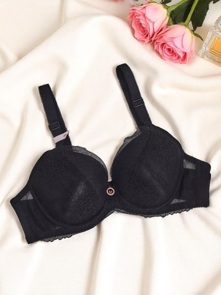 Royalfashion Damski biustonosz push- up z koronką Coco Lift