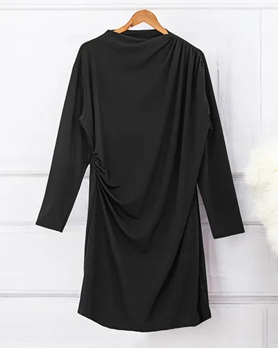 Royalfashion Damska sukienka tkaninowa