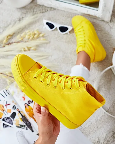 Royalfashion Wysokie trampki damskie Hollas