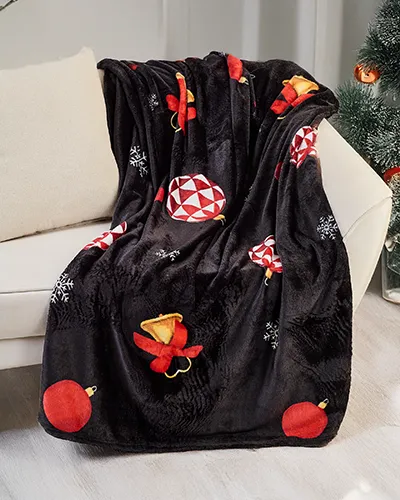 Royalfashion Świąteczny koc narzutka 160x200