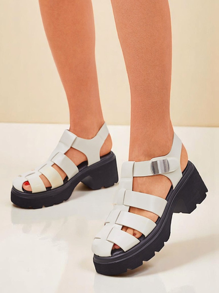 Royalfashion Damskie sandały w stylu rzymianek Bratz