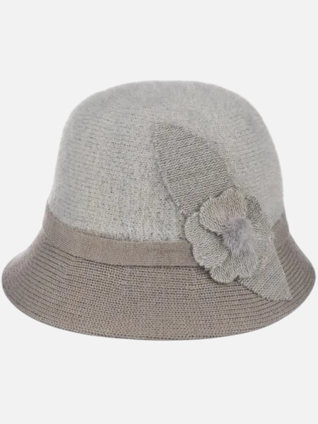 Капелюх жіночий котелок з оздобою Pearl Belle