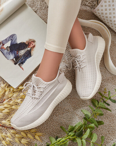 Royalfashion Damskie materiałowe buty sportowe Affema